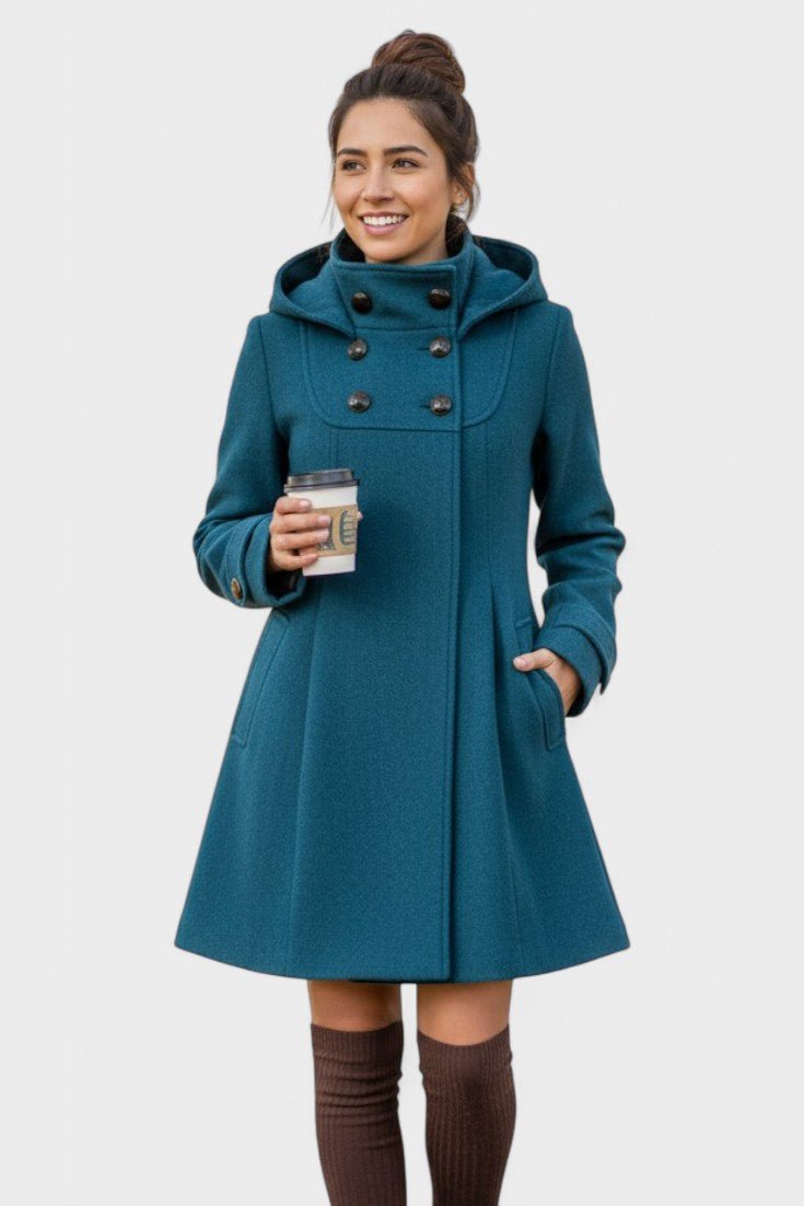 Lindsey | Hooded Long Coat