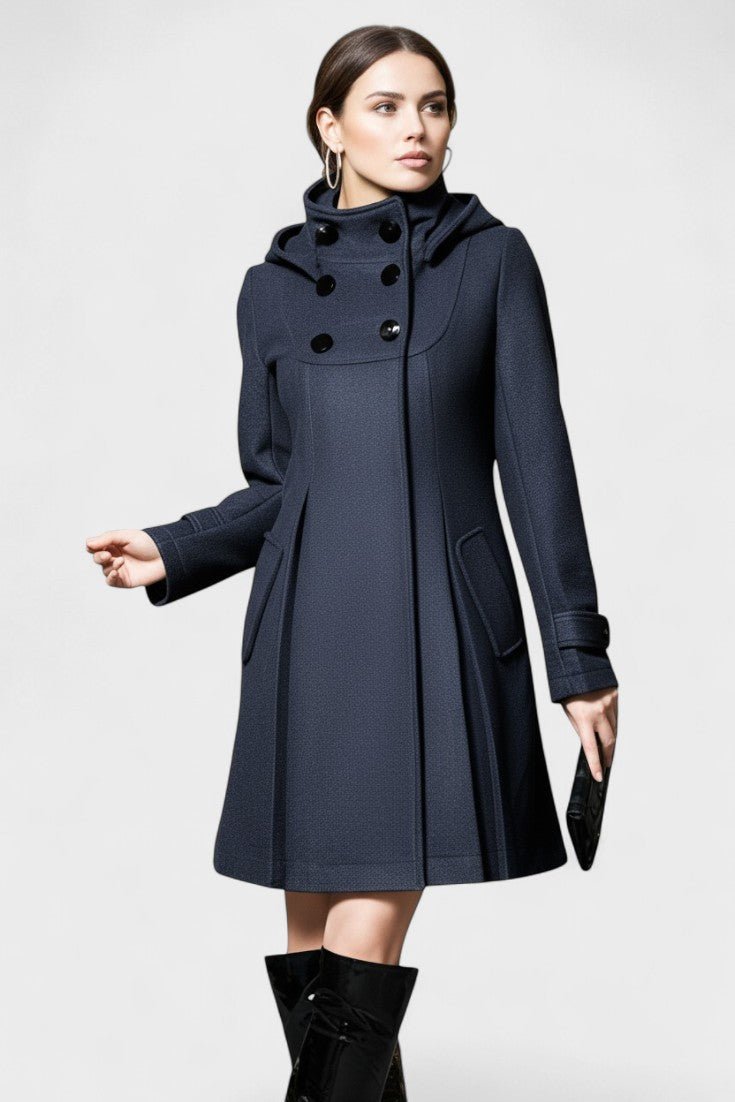 Lindsey | Hooded Long Coat