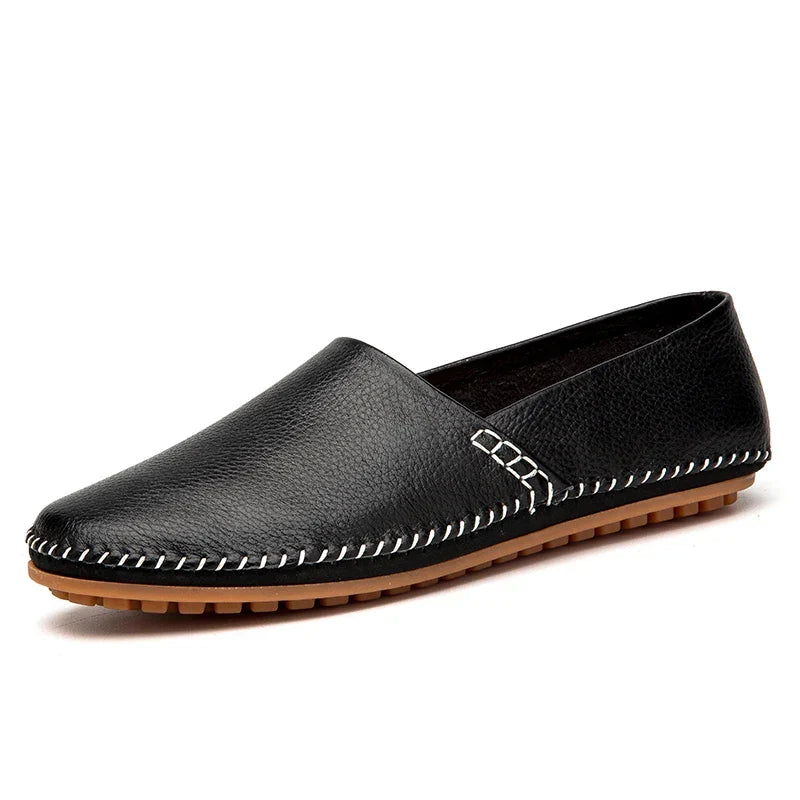 Neil | Lightweight Leather Loafers