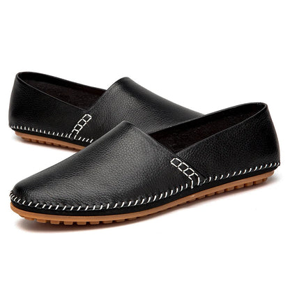 Neil | Lightweight Leather Loafers