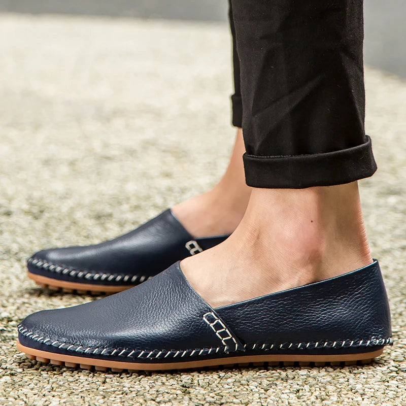 Neil | Lightweight Leather Loafers