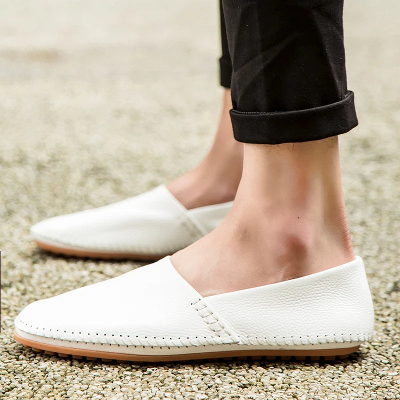 Neil | Lightweight Leather Loafers