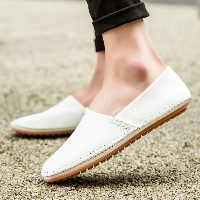 Neil | Lightweight Leather Loafers