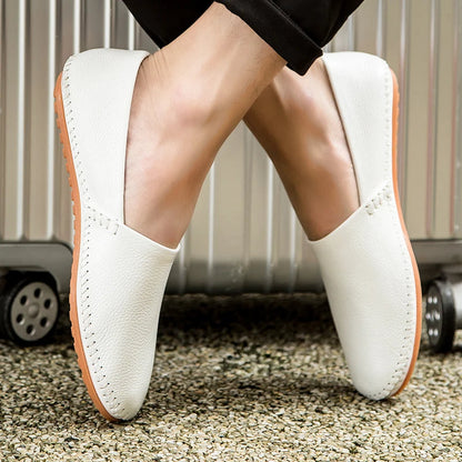 Neil | Lightweight Leather Loafers