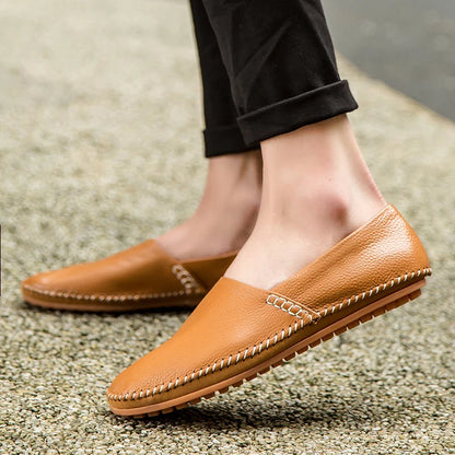 Neil | Lightweight Leather Loafers