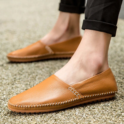 Neil | Lightweight Leather Loafers