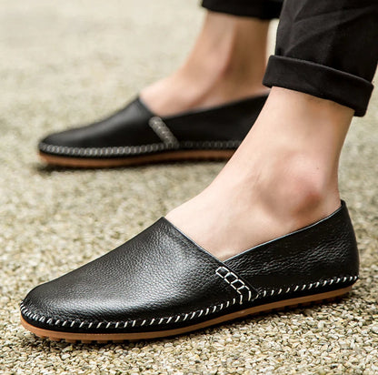 Neil | Lightweight Leather Loafers