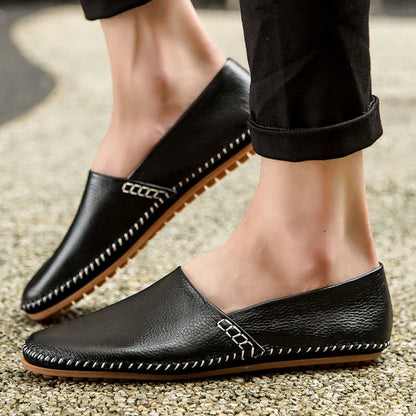 Neil | Lightweight Leather Loafers