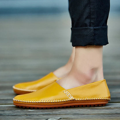 Neil | Lightweight Leather Loafers