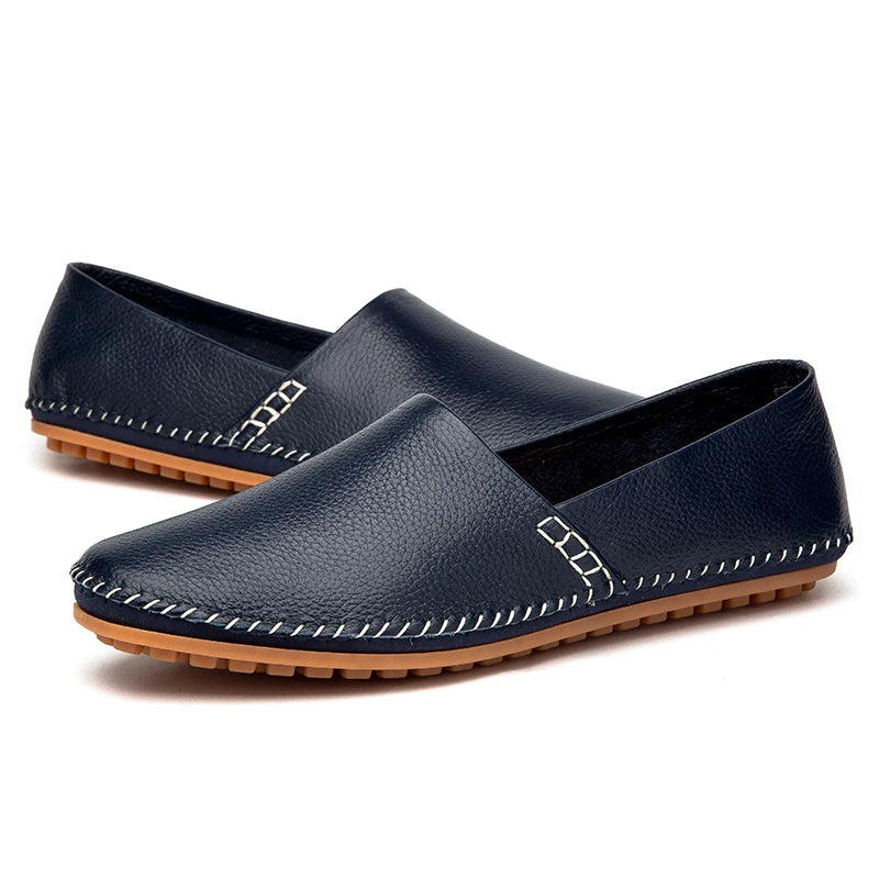 Neil | Lightweight Leather Loafers