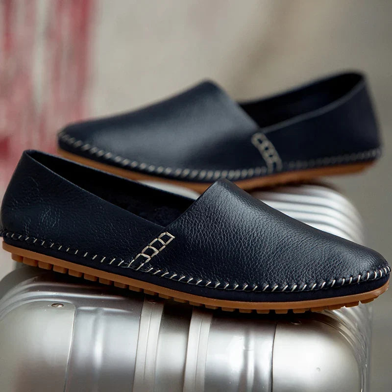 Neil | Lightweight Leather Loafers