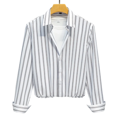 Daniel | White Pinstripe Formal Shirt