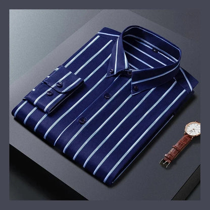 Daniel | White Pinstripe Formal Shirt