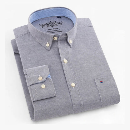Liam | Mint Green Button-Down Shirt