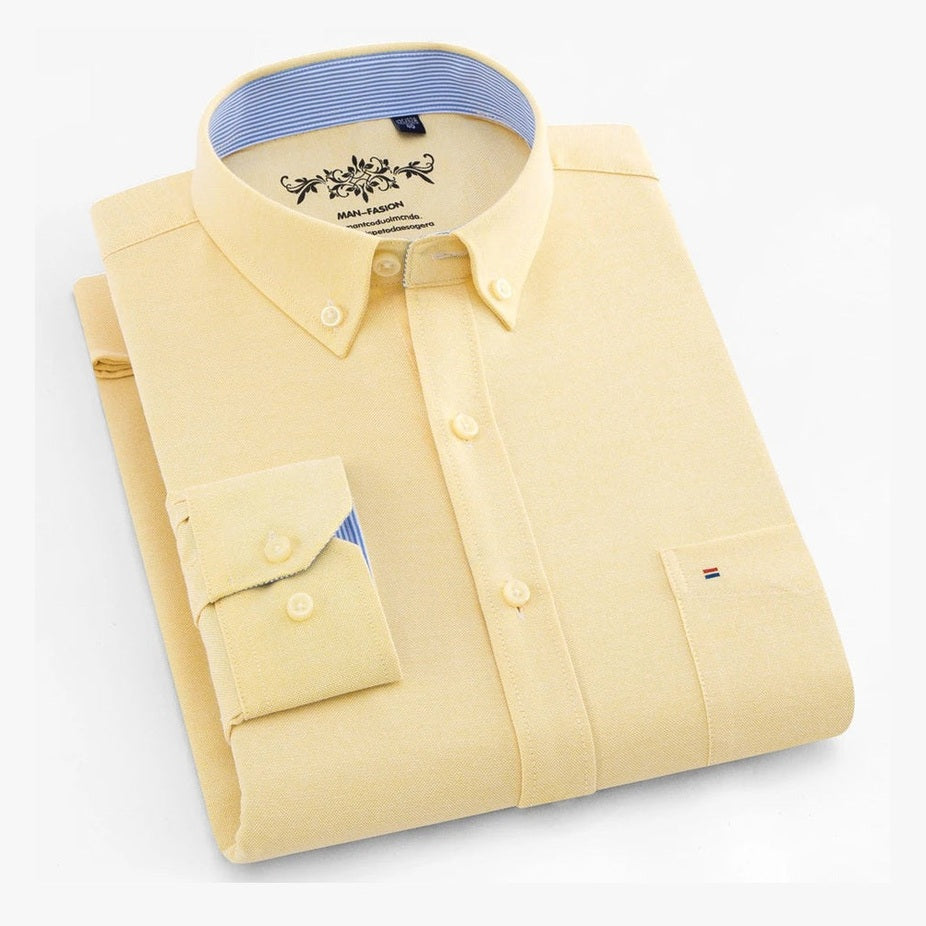 Liam | Mint Green Button-Down Shirt
