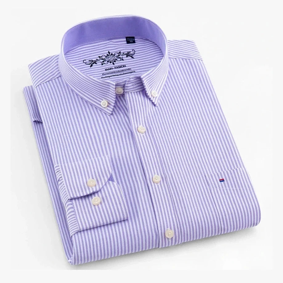 Liam | Mint Green Button-Down Shirt