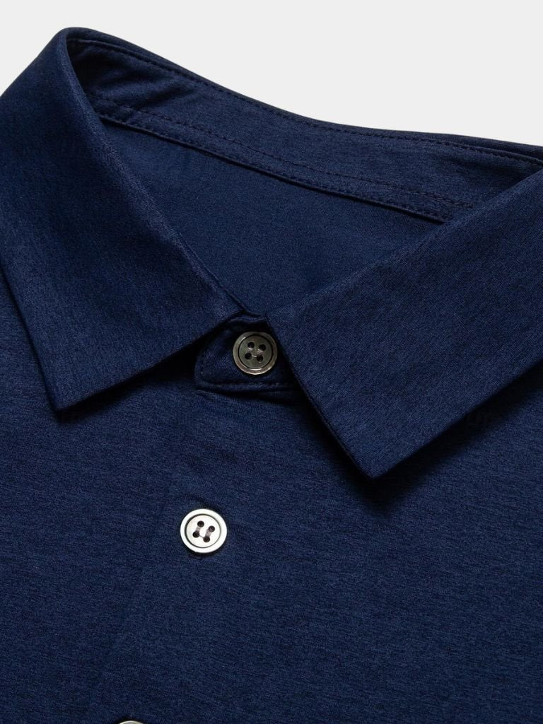 Liam | Navy Classic Polo Shirt