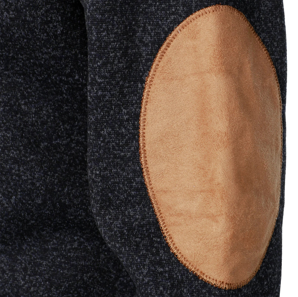 Liam | Charcoal Half-Zip Knit Jumper