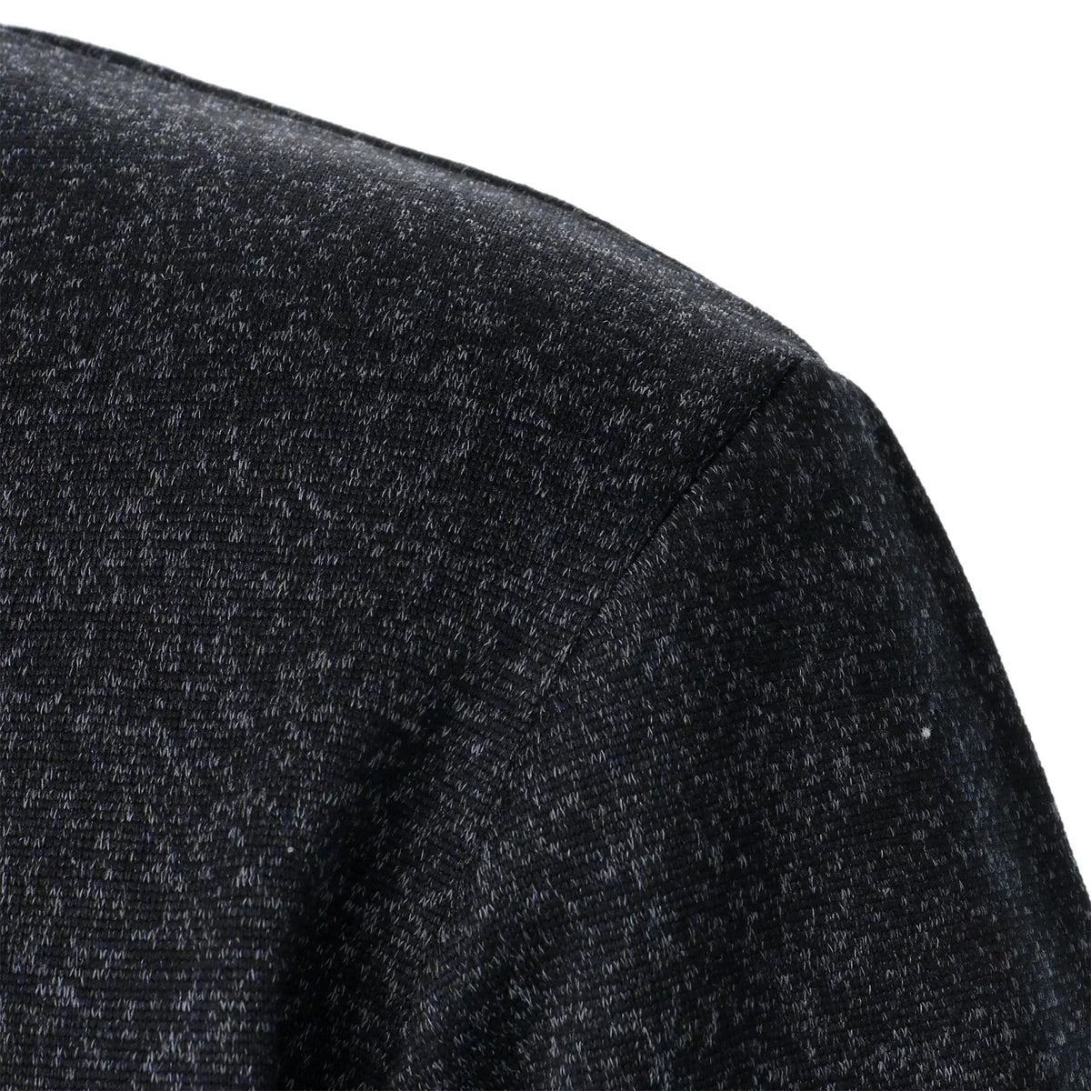 Liam | Charcoal Half-Zip Knit Jumper
