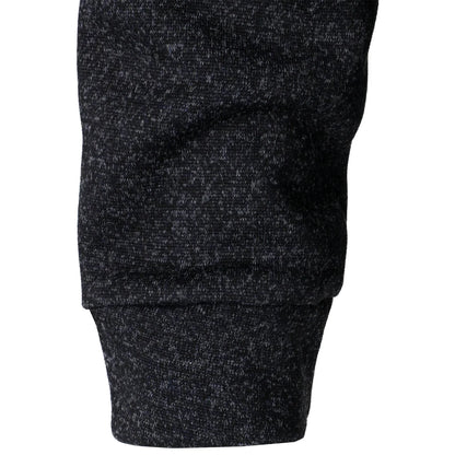 Liam | Charcoal Half-Zip Knit Jumper