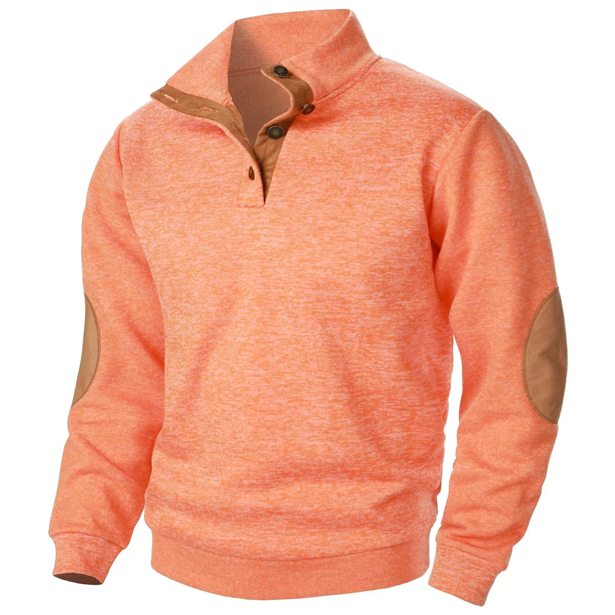 Liam | Charcoal Half-Zip Knit Jumper