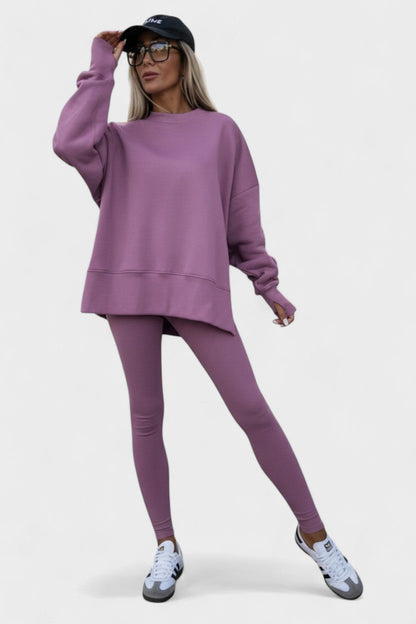 Olivia | Relaxed Long-Sleeve Lounge Set