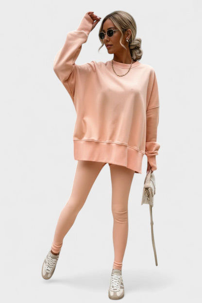 Olivia | Relaxed Long-Sleeve Lounge Set