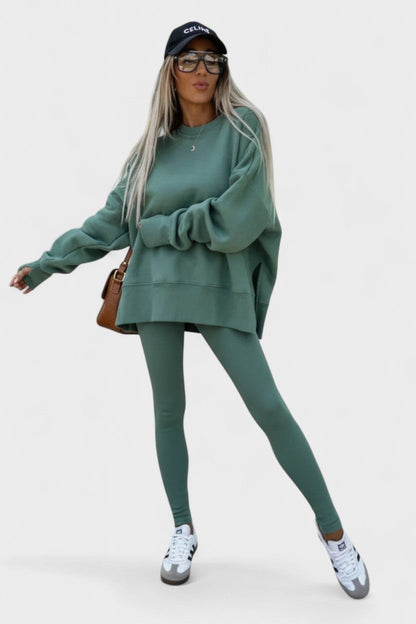 Olivia | Relaxed Long-Sleeve Lounge Set