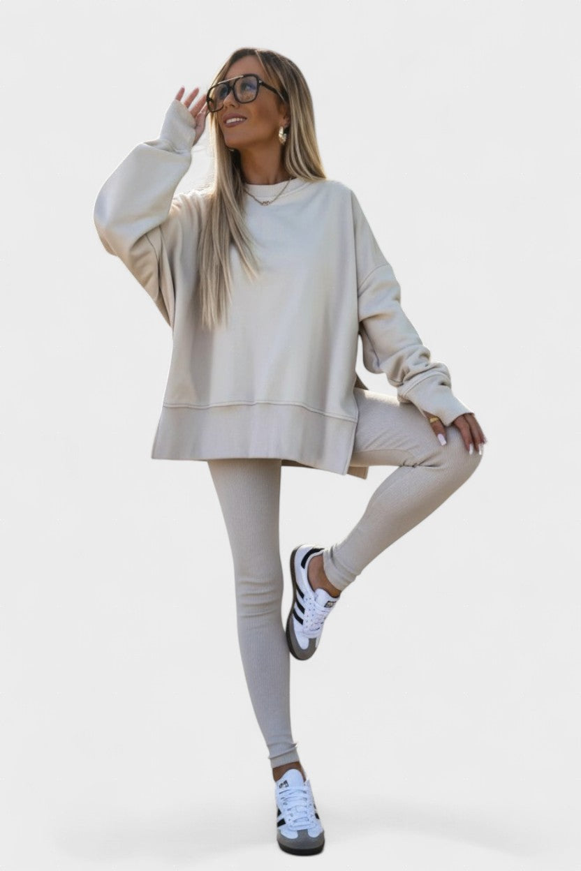 Olivia | Relaxed Long-Sleeve Lounge Set