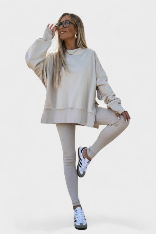 Olivia | Relaxed Long-Sleeve Lounge Set