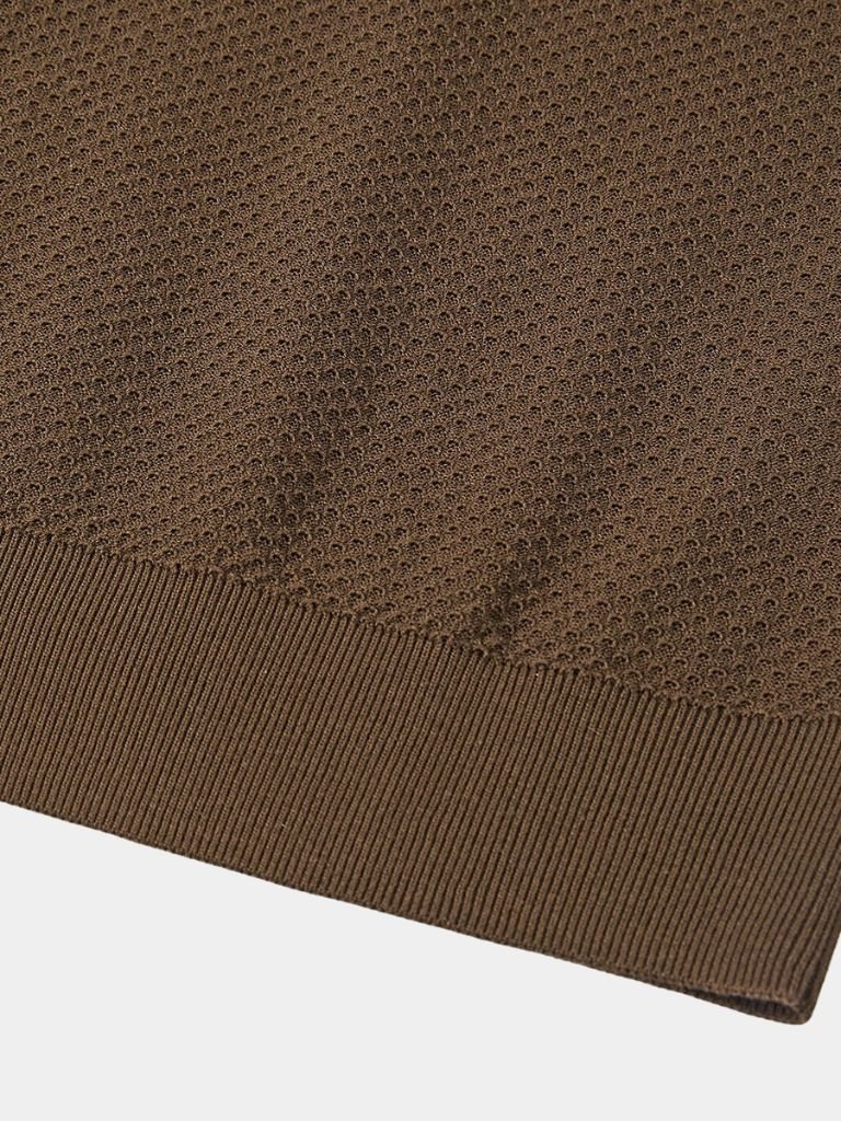Lloyd | Open-Collar Knit Polo
