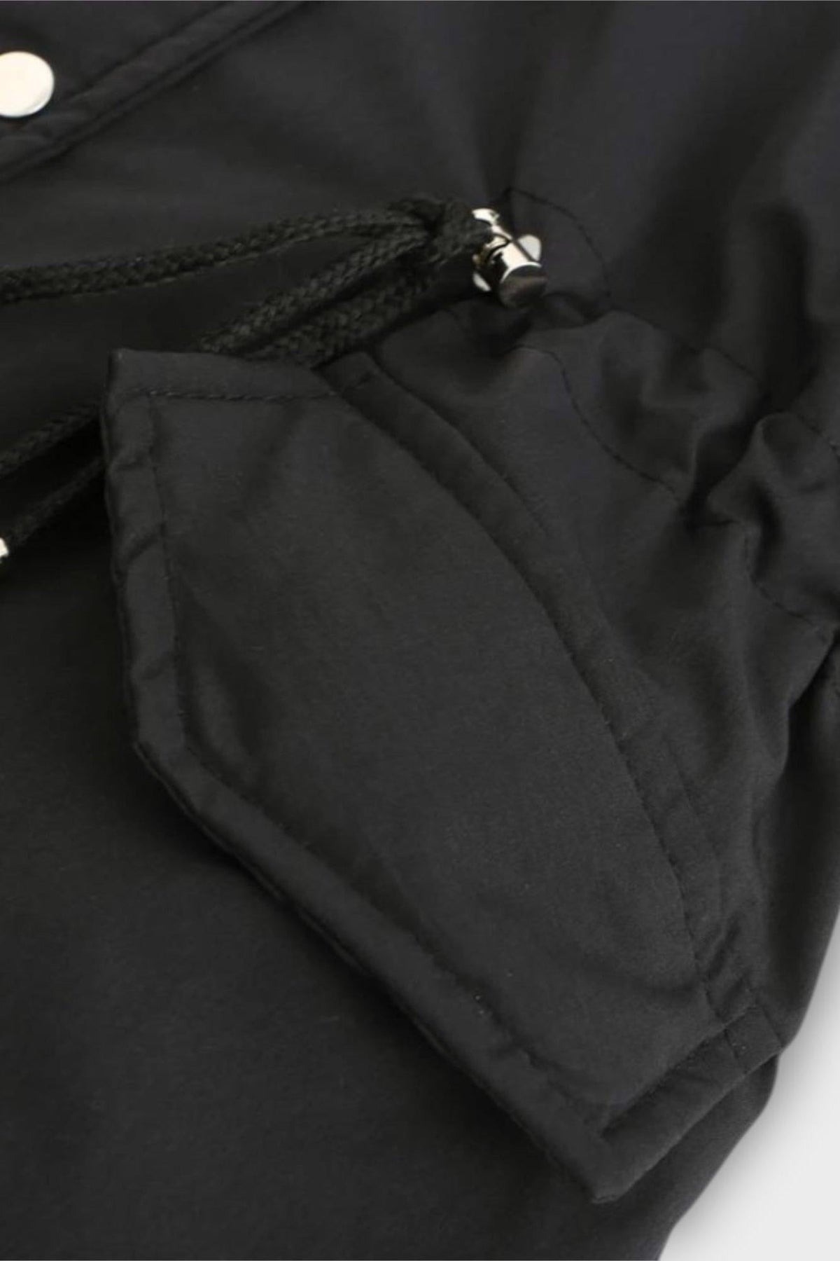 Louise | Olive Faux-Fur Trim Winter Jacket