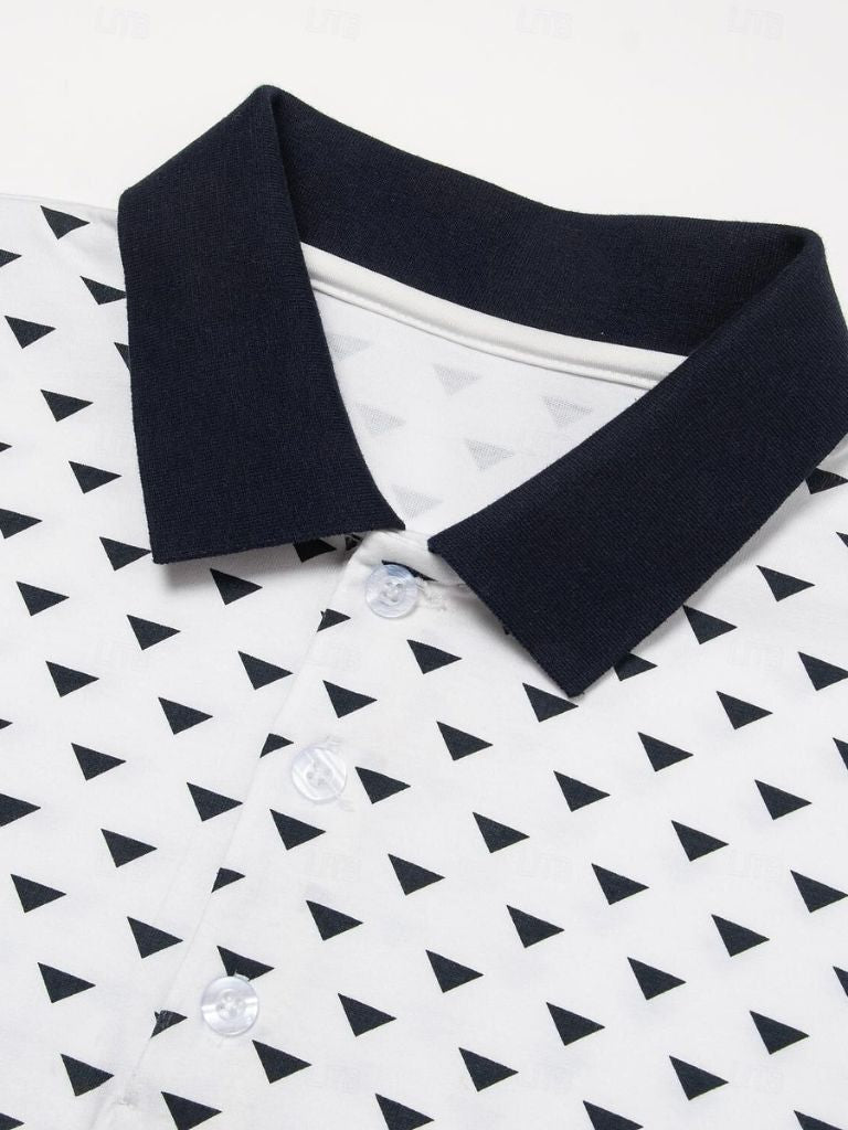 Lionel | Patterned Polo Shirt