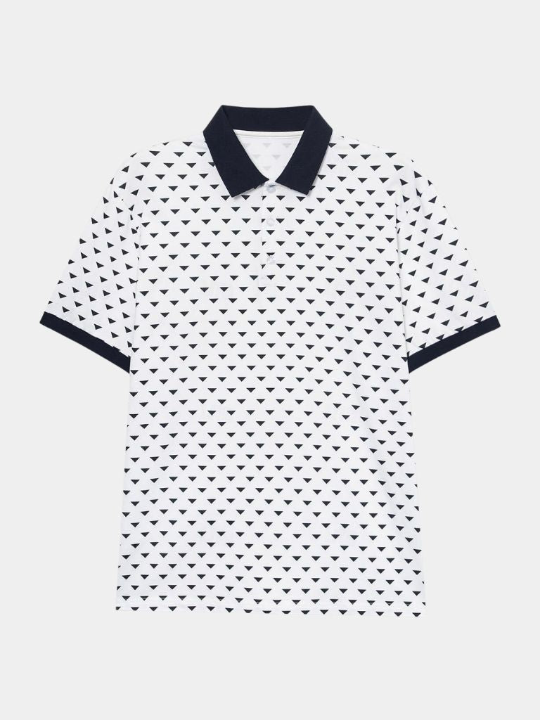 Lionel | Patterned Polo Shirt