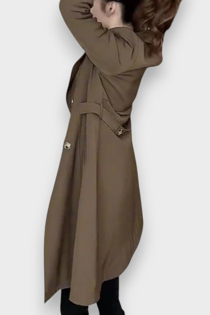 Louisa | Black Classic Trench Coat