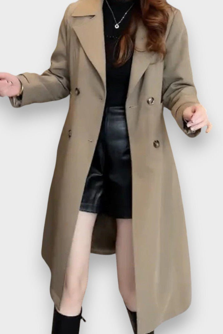Louisa | Black Classic Trench Coat