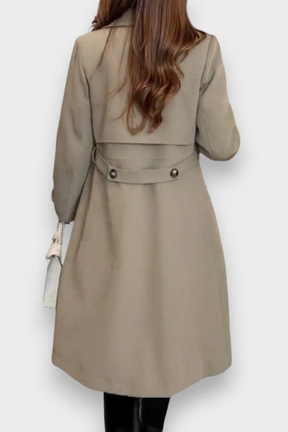 Louisa | Black Classic Trench Coat