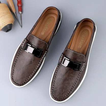 Keith | Luxury Leather Loafers
