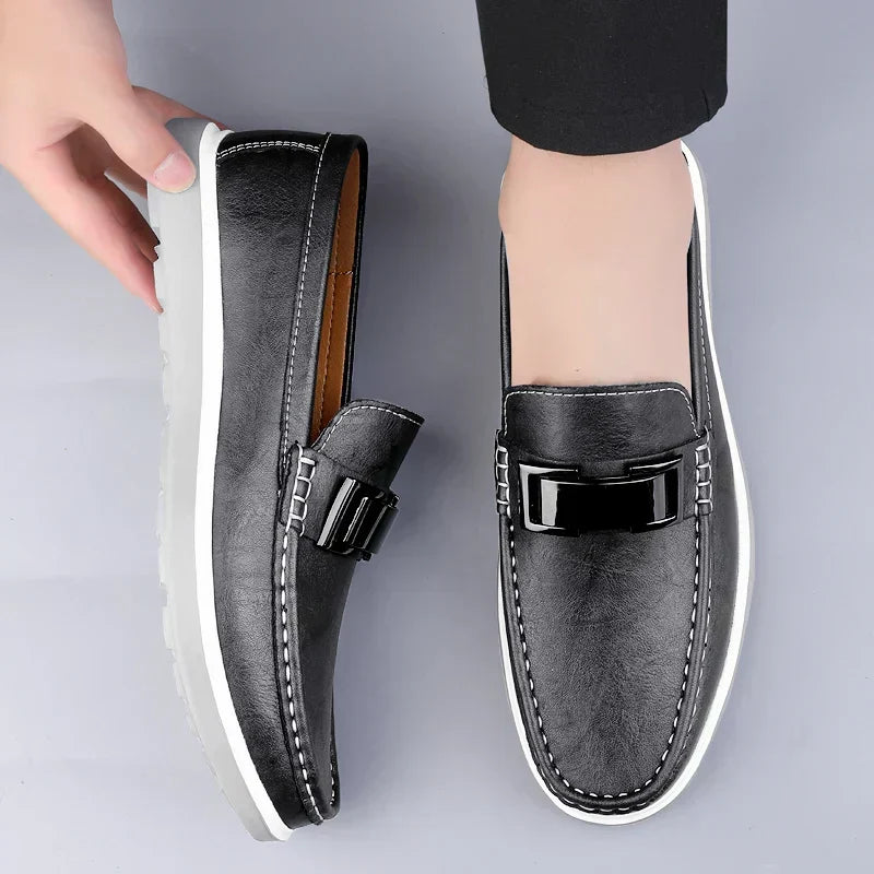 Keith | Luxury Leather Loafers