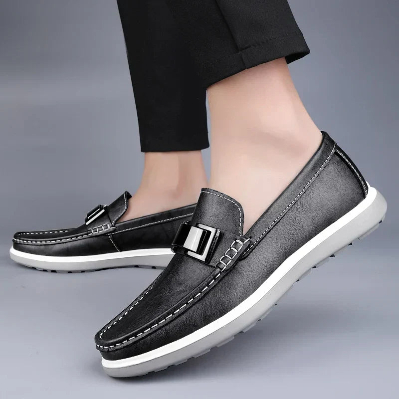 Keith | Luxury Leather Loafers