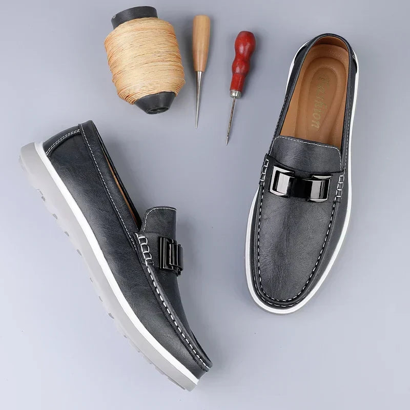 Keith | Luxury Leather Loafers