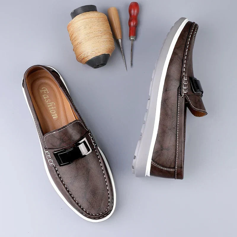Keith | Luxury Leather Loafers