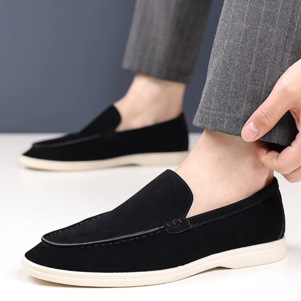 Bernard | Luxury Suede Loafers