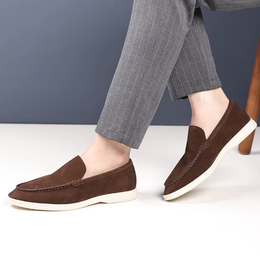 Bernard | Luxury Suede Loafers