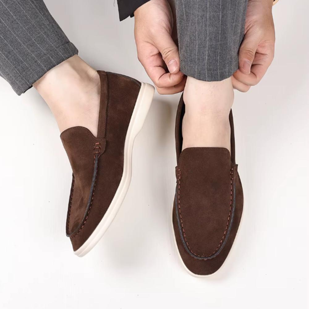 Bernard | Luxury Suede Loafers