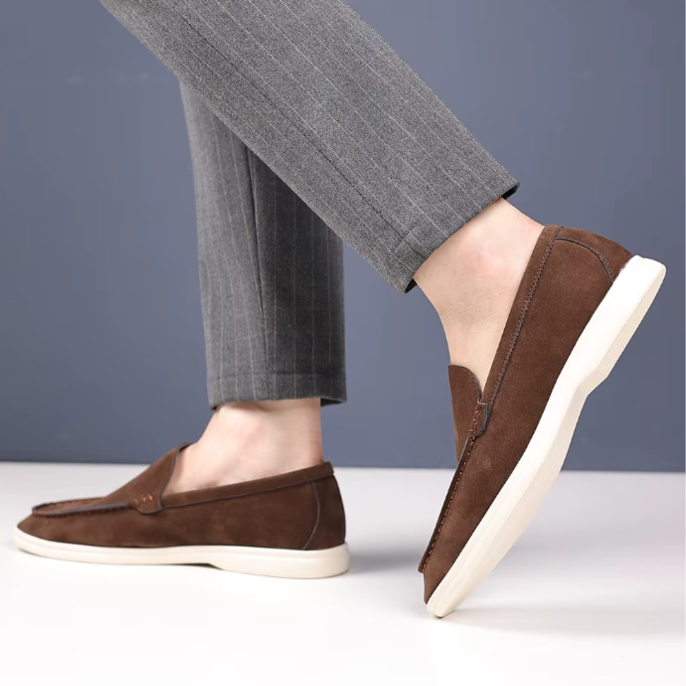 Bernard | Luxury Suede Loafers