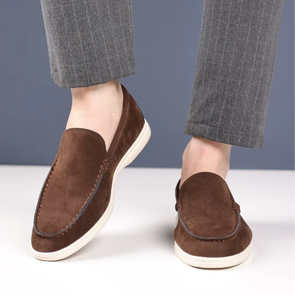 Bernard | Luxury Suede Loafers