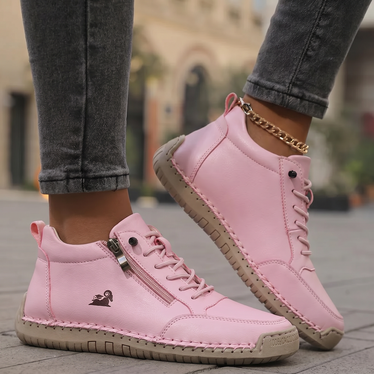 Iona | Side-Zip Comfort Trainers
