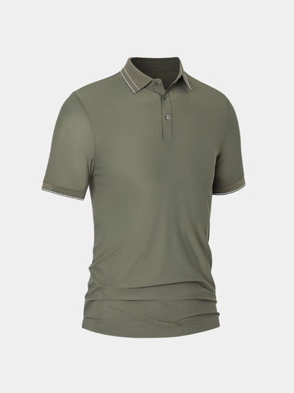 Magnus | Brown Classic Polo Shirt