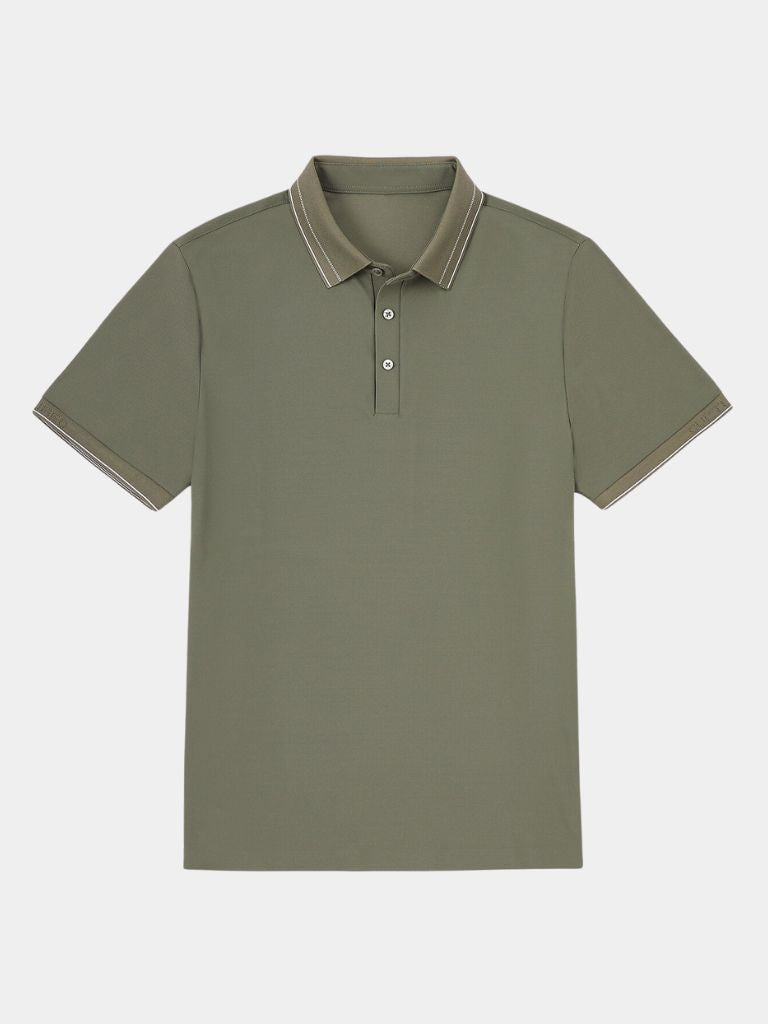 Magnus | Brown Classic Polo Shirt